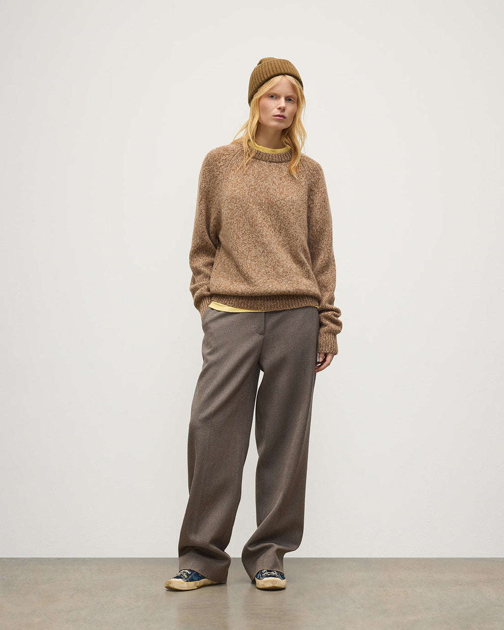 Johnstons of Elgin - Fyfe Natural Cashmere Jumper