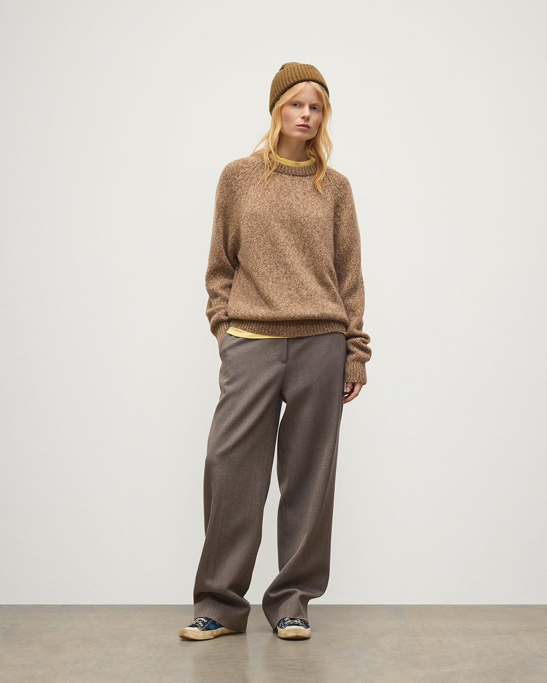 Johnstons of Elgin - Fyfe Natural Cashmere Jumper