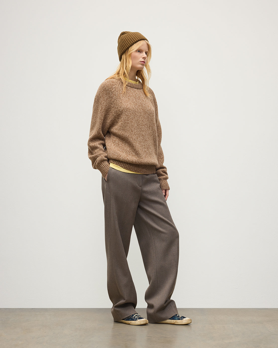 Johnstons of Elgin - Fyfe Natural Cashmere Jumper
