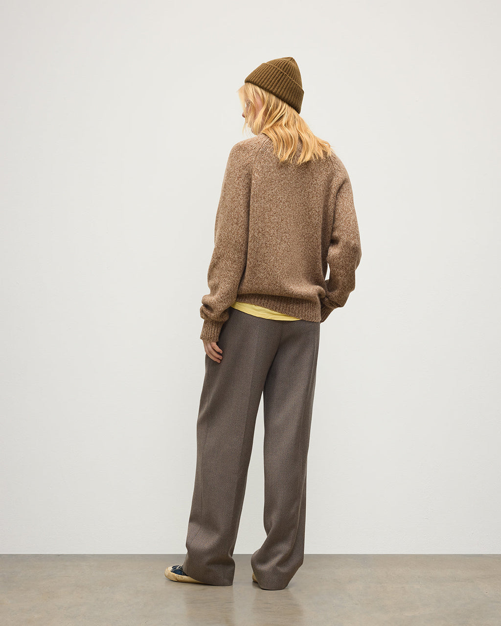 Johnstons of Elgin - Fyfe Natural Cashmere Jumper