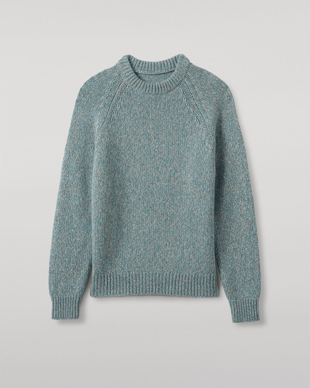 Johnstons of Elgin - Fyfe Bright Blue Cashmere Jumper