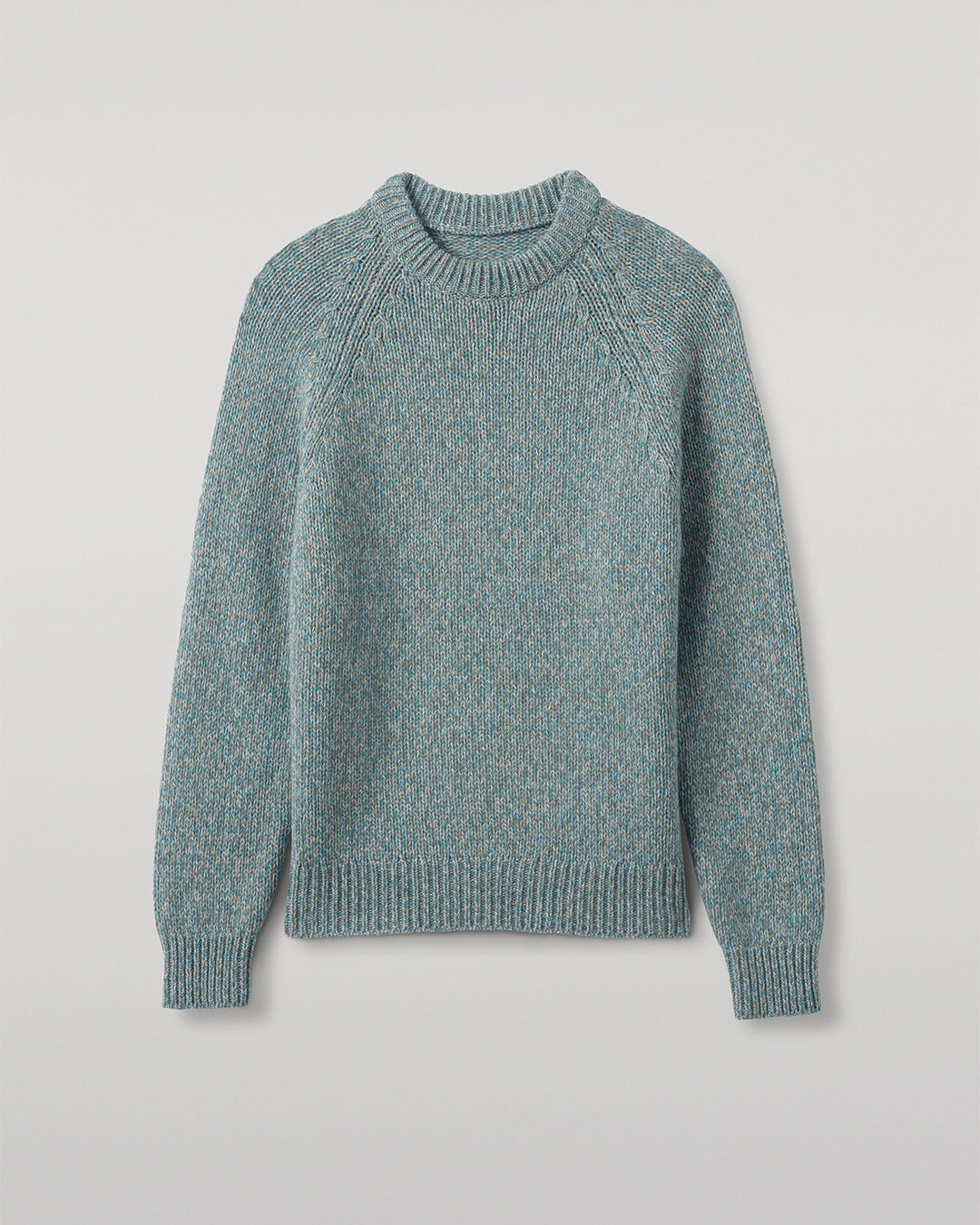 Johnstons of Elgin - Fyfe Bright Blue Cashmere Jumper