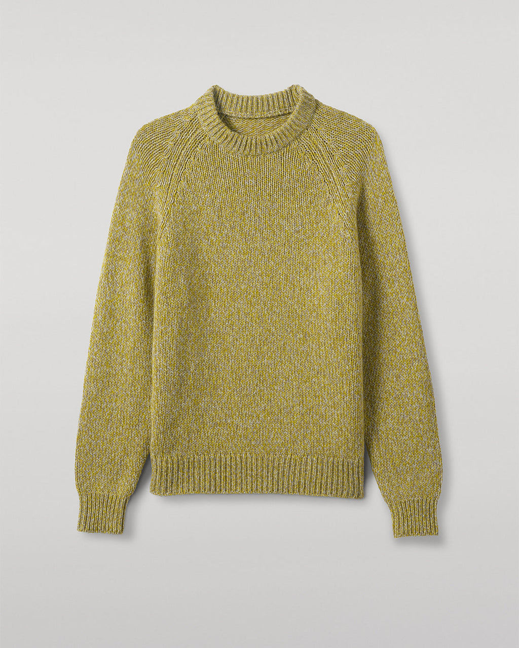 Johnstons of Elgin - Fyfe Yellow Cashmere Jumper