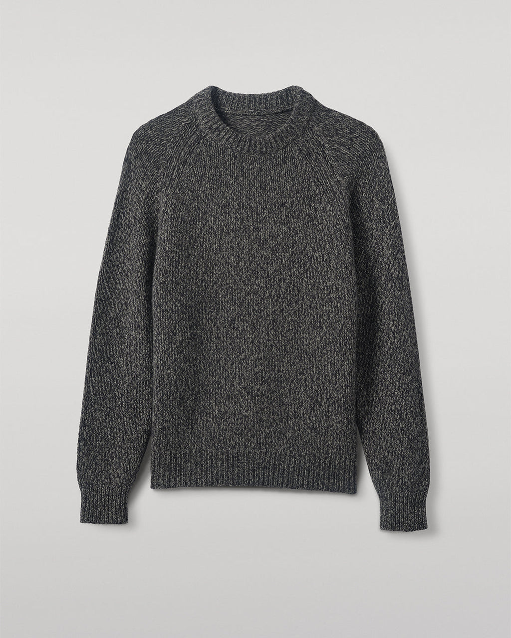 Johnstons of Elgin - Fyfe Dark Navy Marl Cashmere Jumper