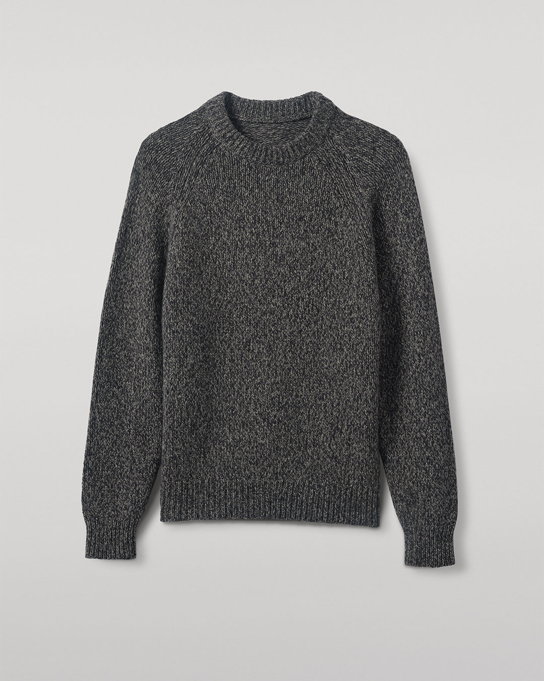 Johnstons of Elgin - Fyfe Dark Navy Marl Cashmere Jumper