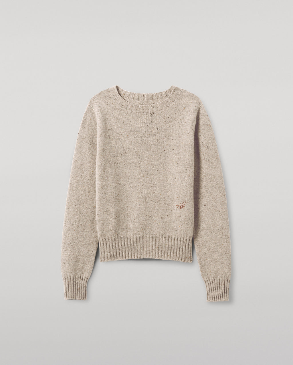 Johnstons of Elgin - Cairn Natural Donegal Cashmere Jumper