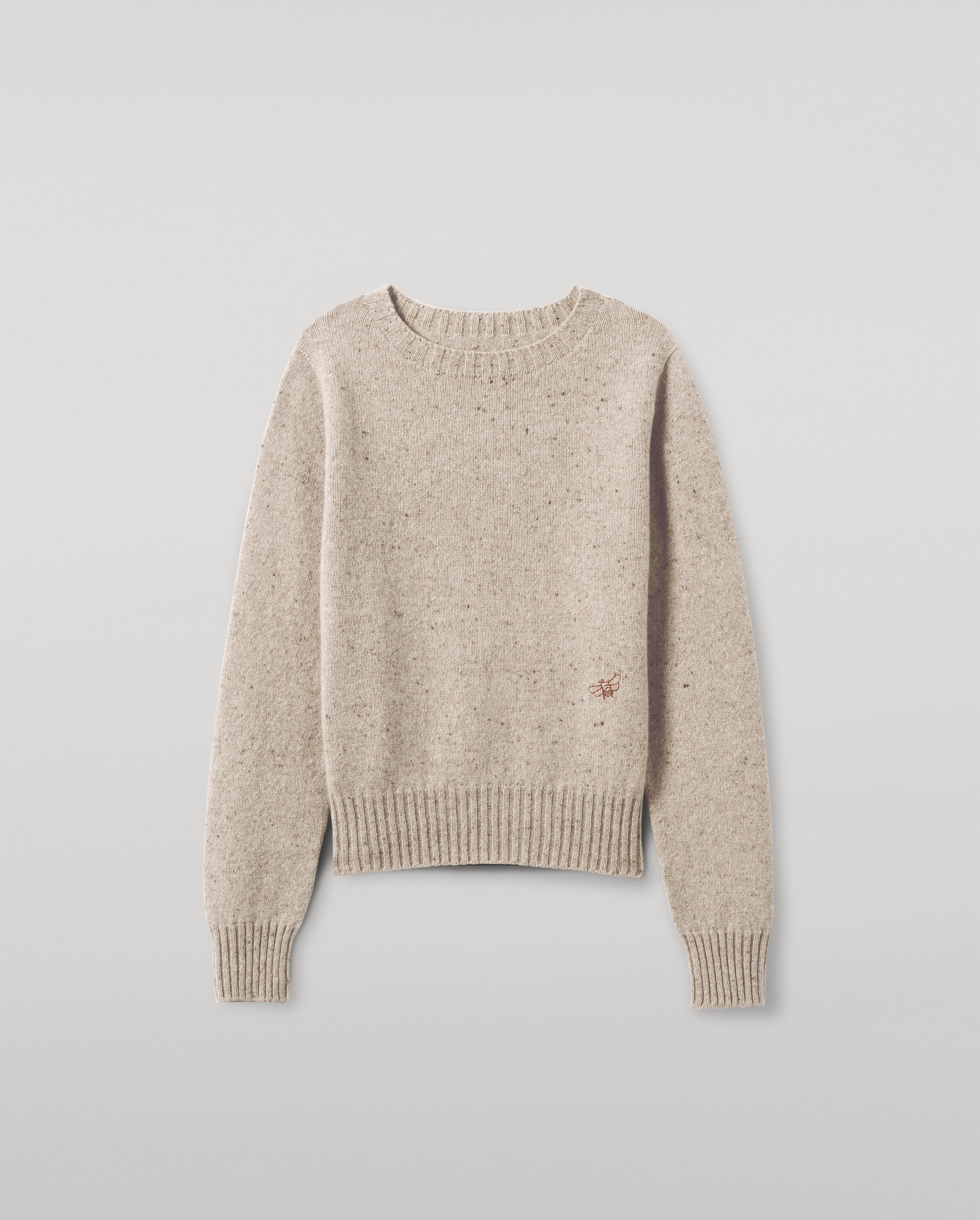 Johnstons of Elgin - Cairn Natural Donegal Cashmere Jumper