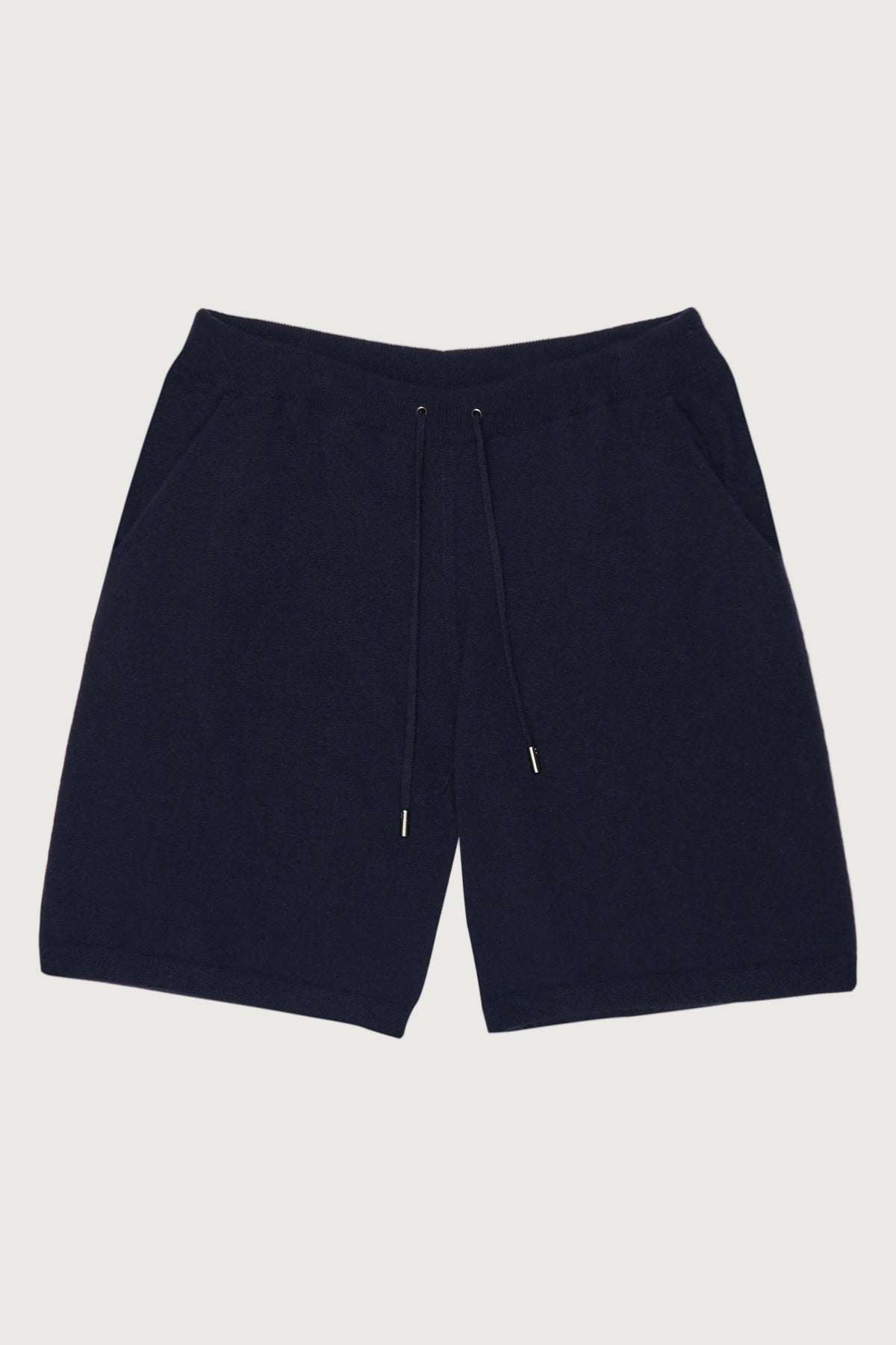 Johnstons of Elgin - Dark Navy Cashmere Seamless Shorts