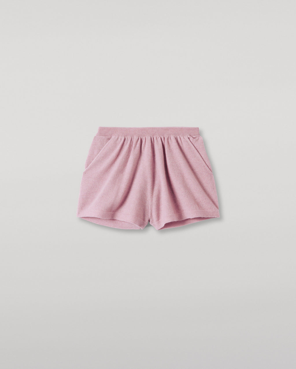Johnstons of Elgin - Cove Light Pink Cashmere Shorts