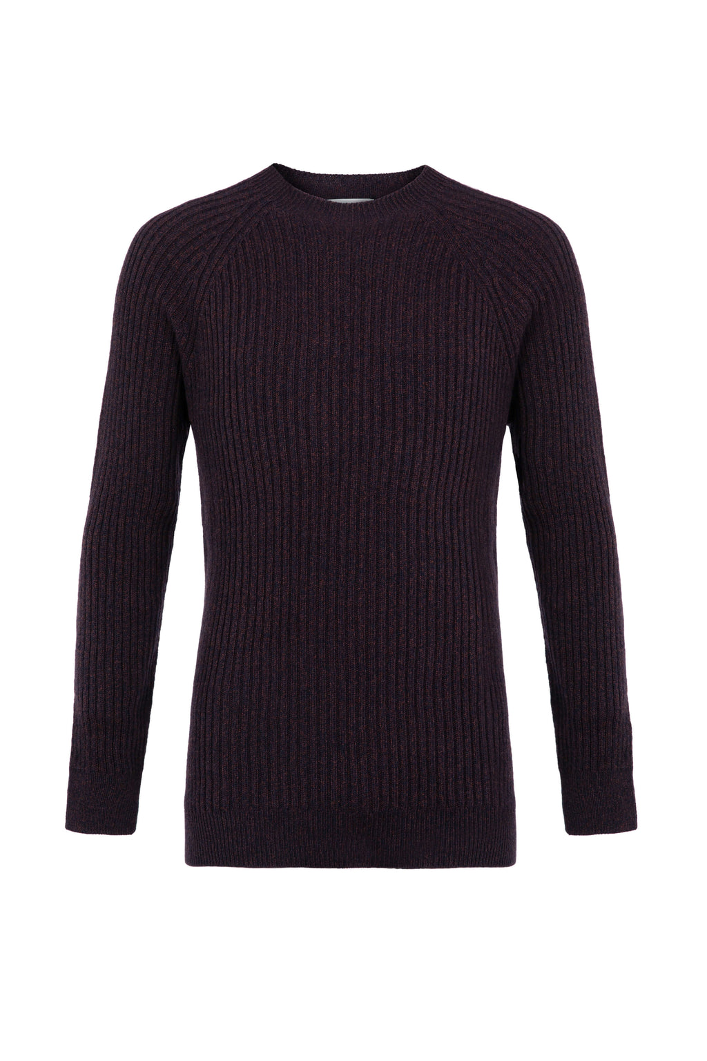 Johnstons of Elgin - Cashmere Dark Brown Marl Jumper