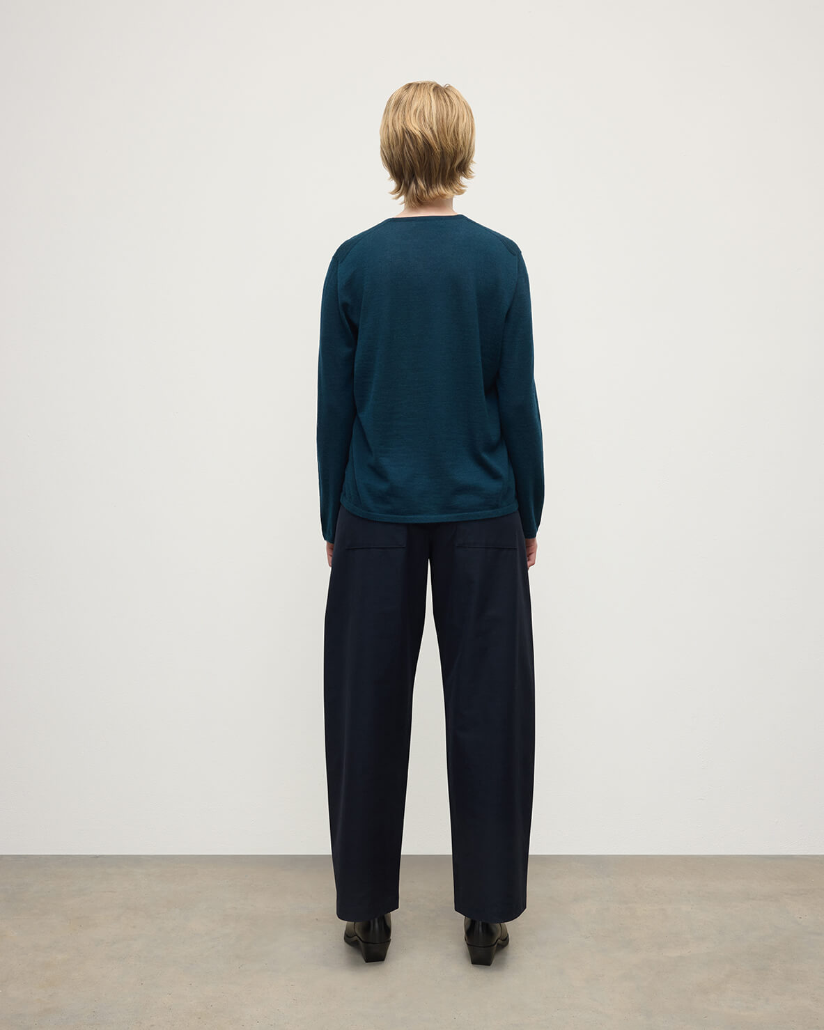 Johnstons of Elgin - Superfine Cashmere Dark Green Jumper