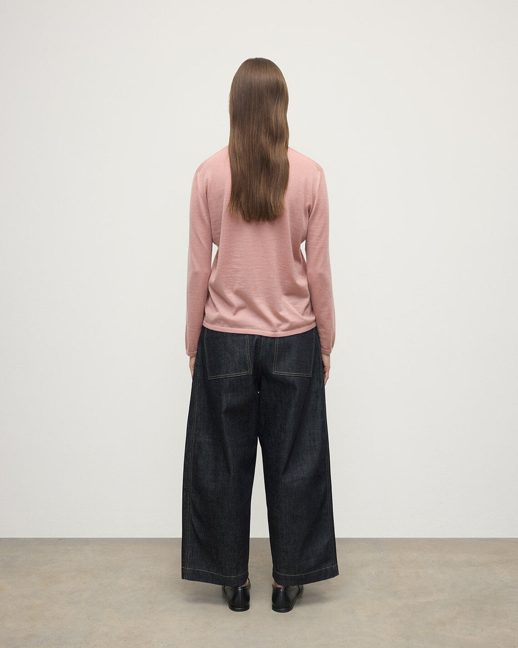 Johnstons of Elgin - Superfine Cashmere Pink Jumper