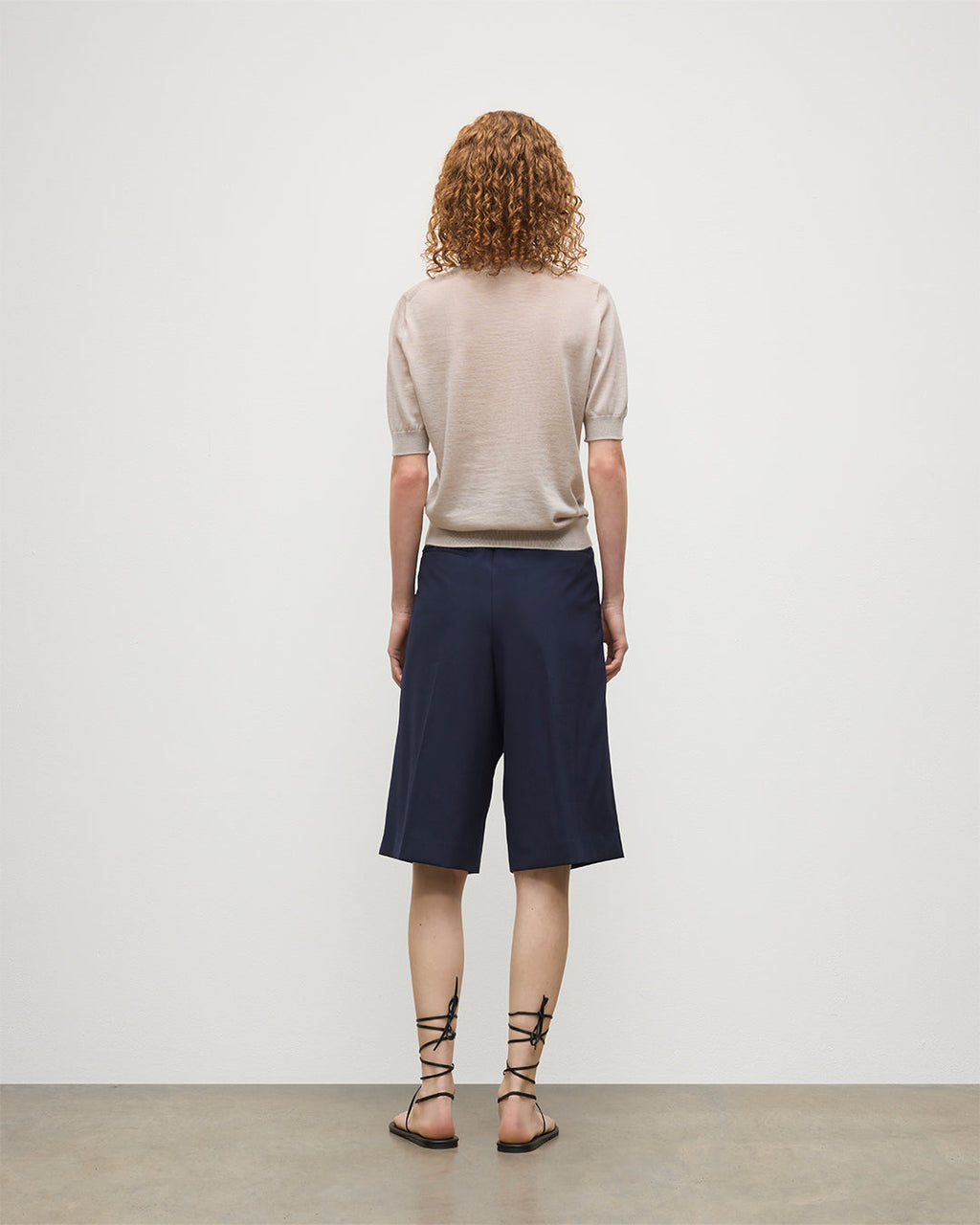 Johnstons of Elgin - Honor Cream Superfine Cashmere T - Shirt