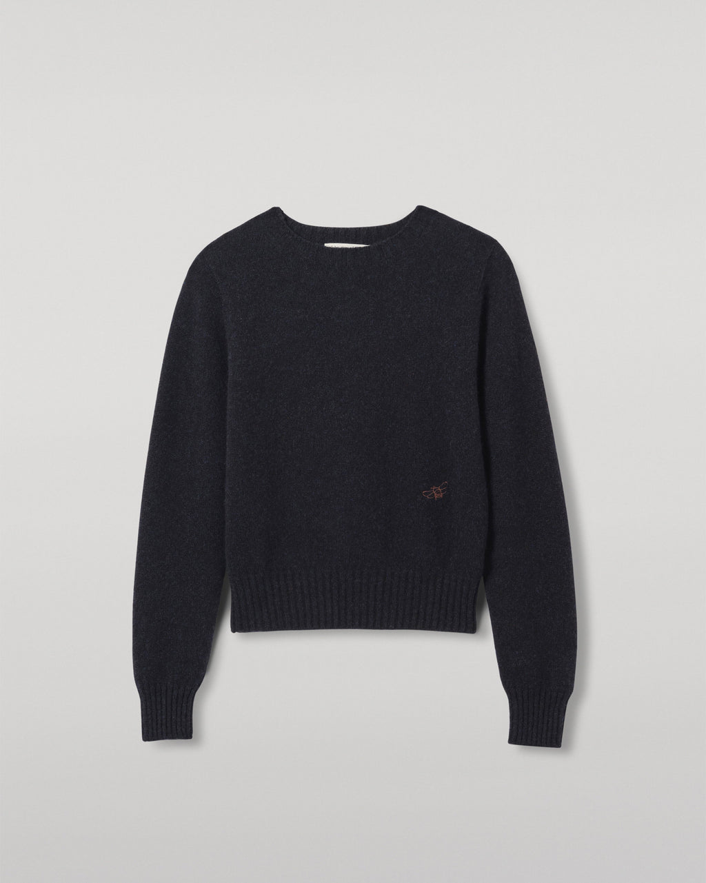 Johnstons of Elgin - Cairn Blue Donegal Cashmere Jumper