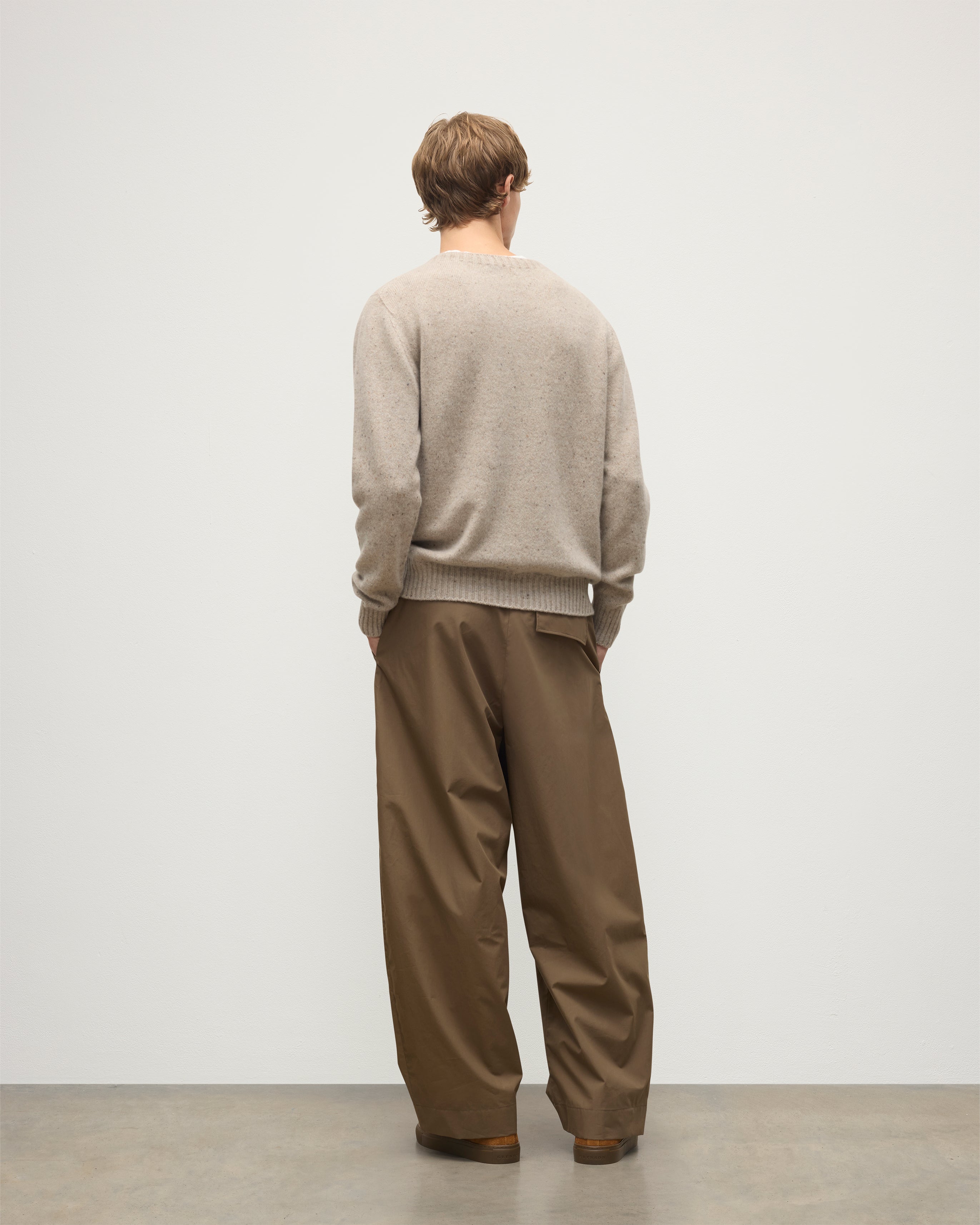 Johnstons of Elgin - Tiree Natural Donegal Cashmere Jumper