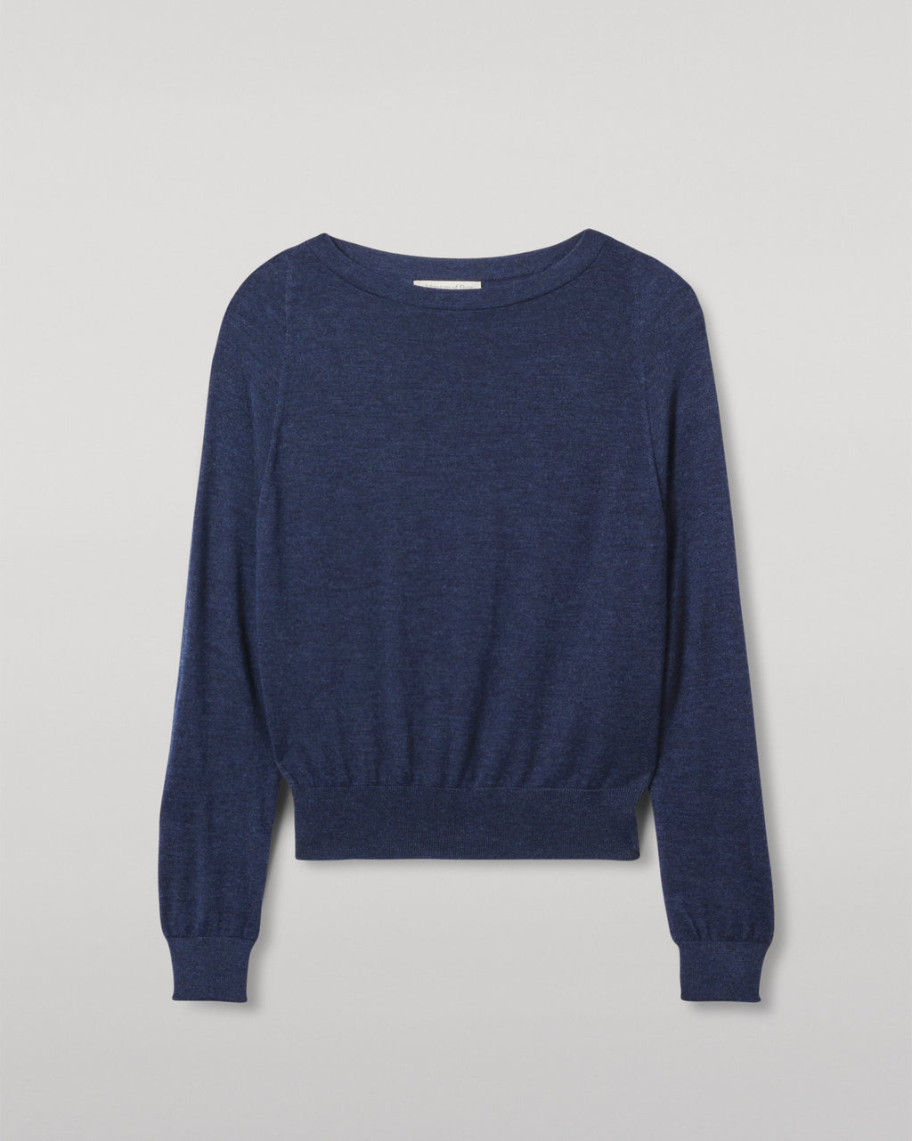 Johnstons of Elgin - Finola Navy Superfine Cashmere Jumper