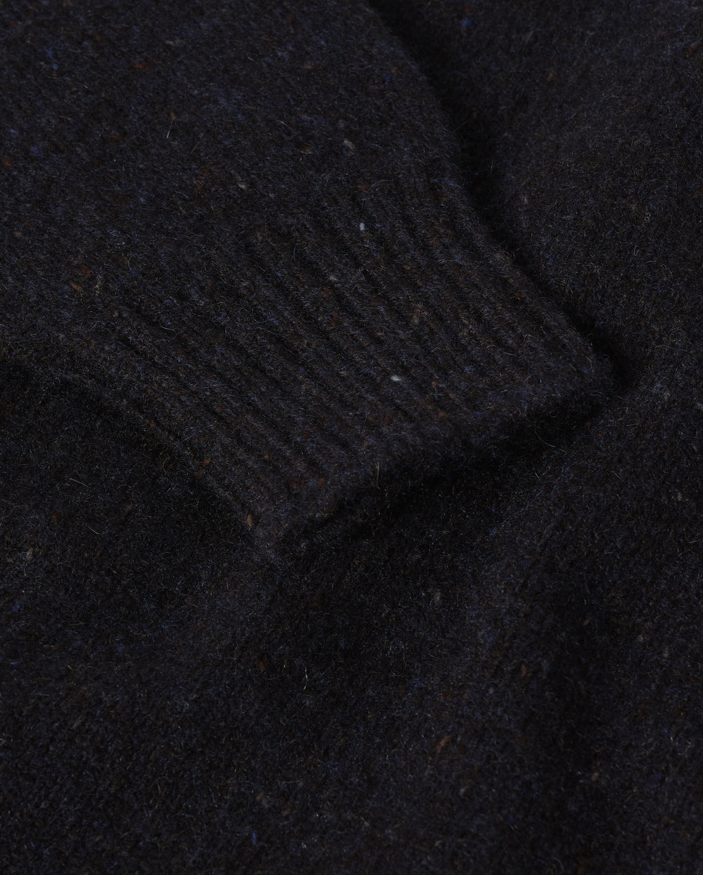Johnstons of Elgin - MacKintosh Roll Neck Blue Donegal Cashmere Jumper