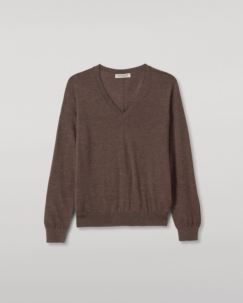Johnstons of Elgin - Beatrice Brown Superfine Cashmere Jumper