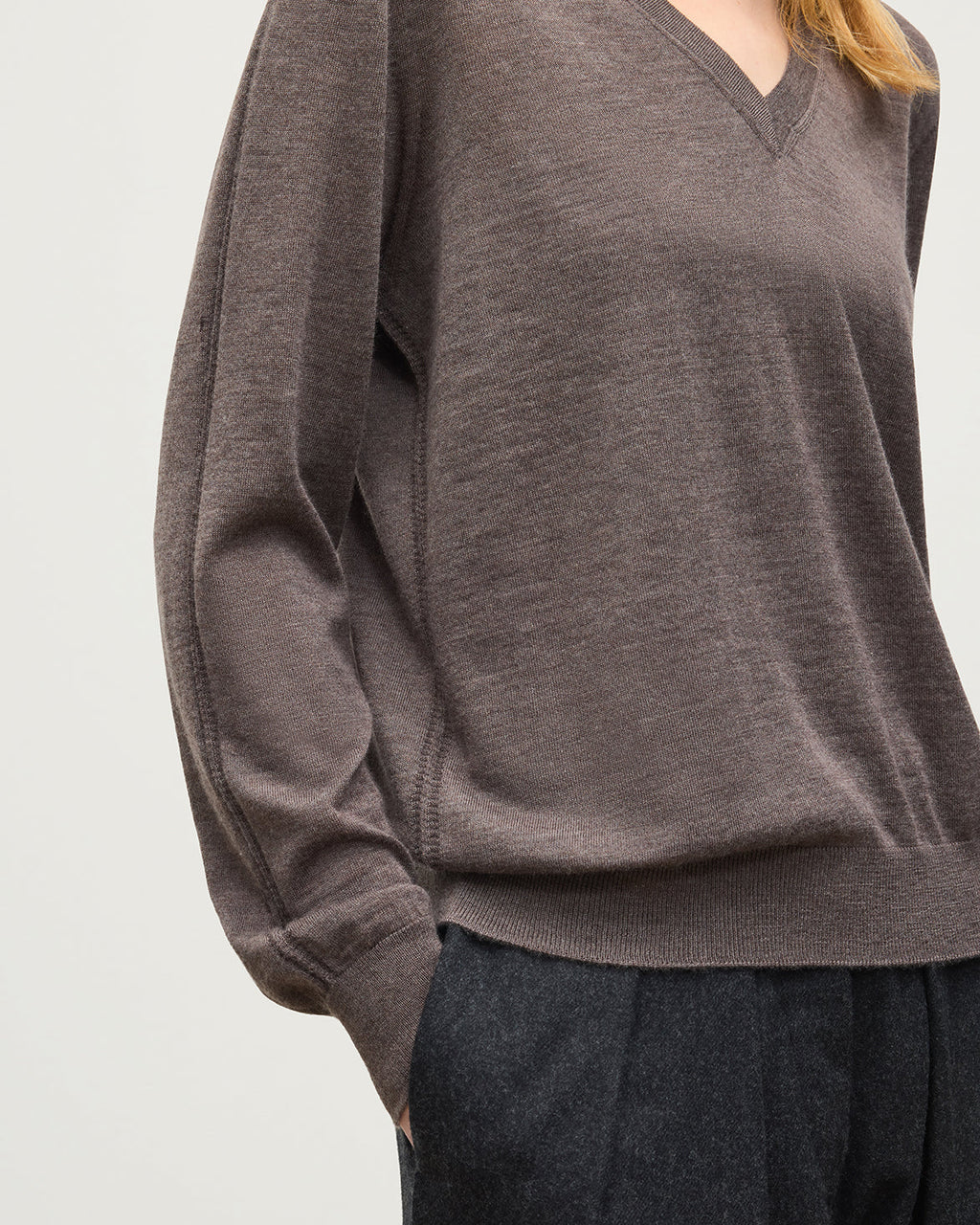 Johnstons of Elgin - Beatrice Brown Superfine Cashmere Jumper
