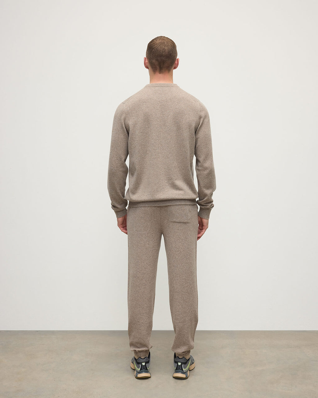Johnstons of Elgin - Rory Brown Classic Cashmere Crew Jumper