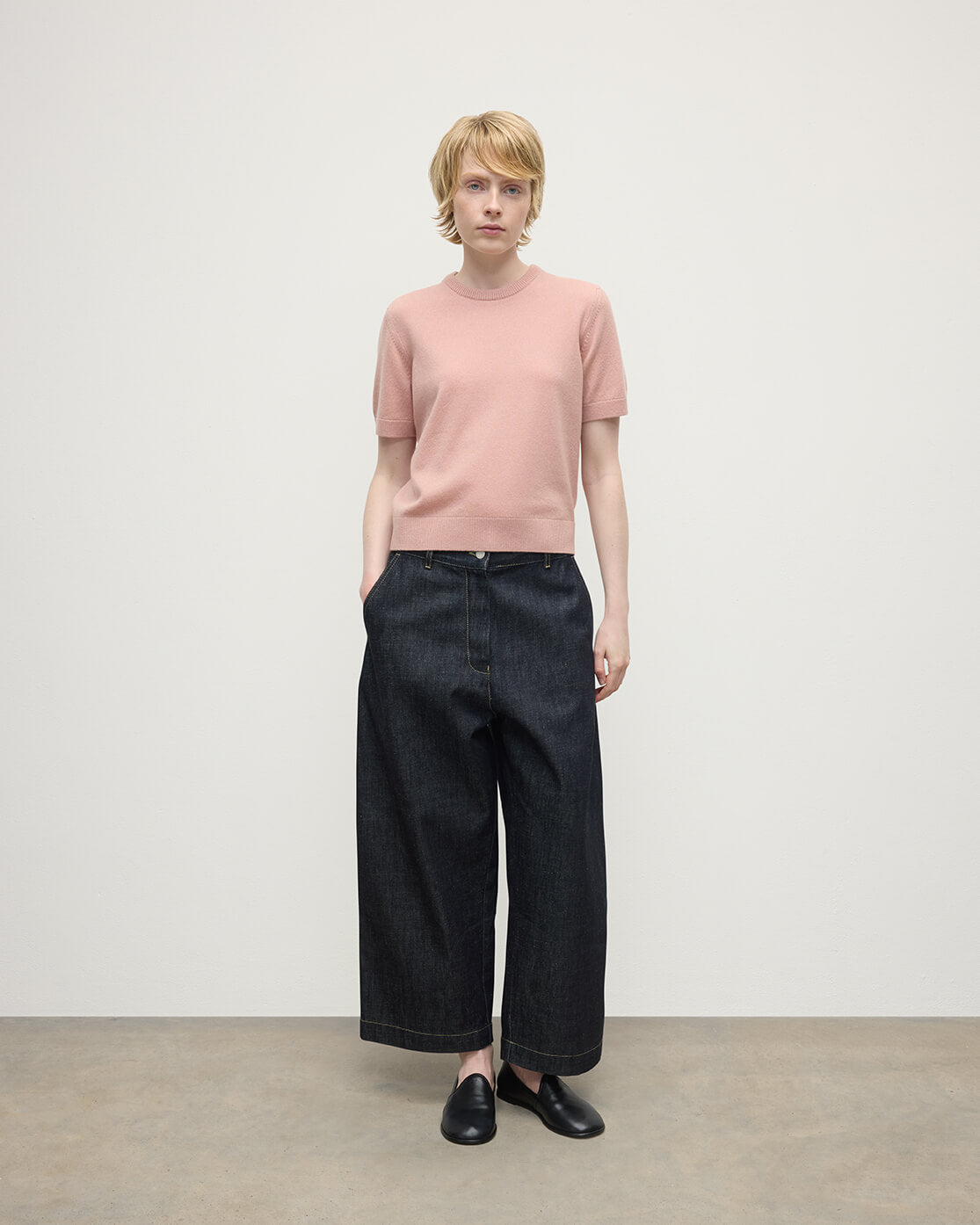 Johnstons of Elgin - Classic Cashmere Pink T - shirt