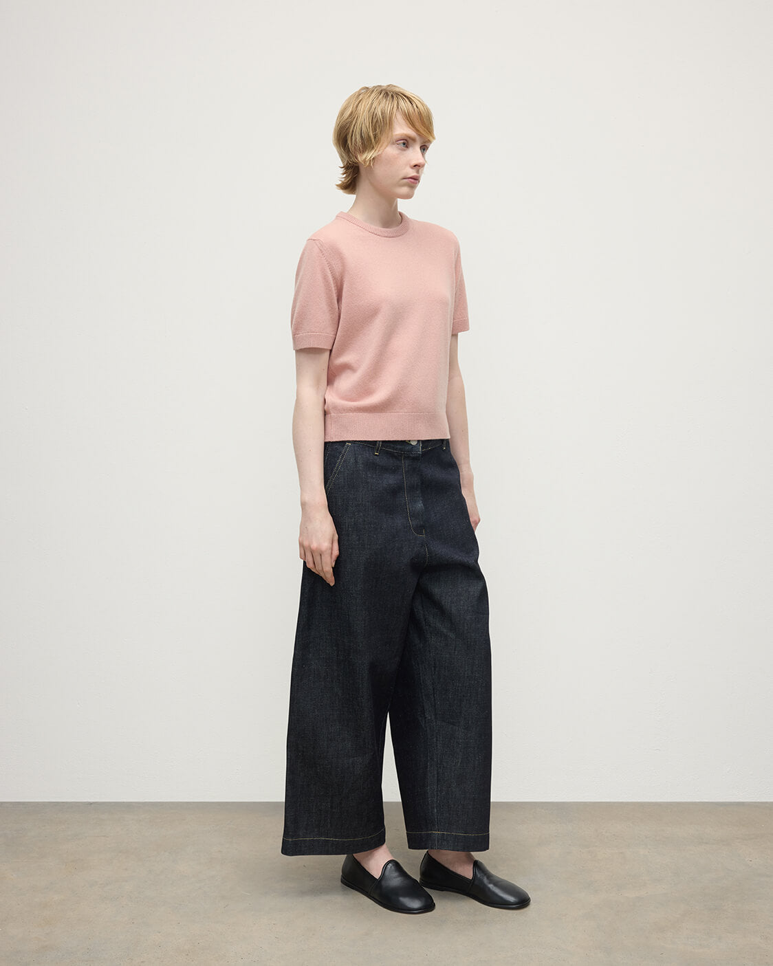 Johnstons of Elgin - Classic Cashmere Pink T - shirt