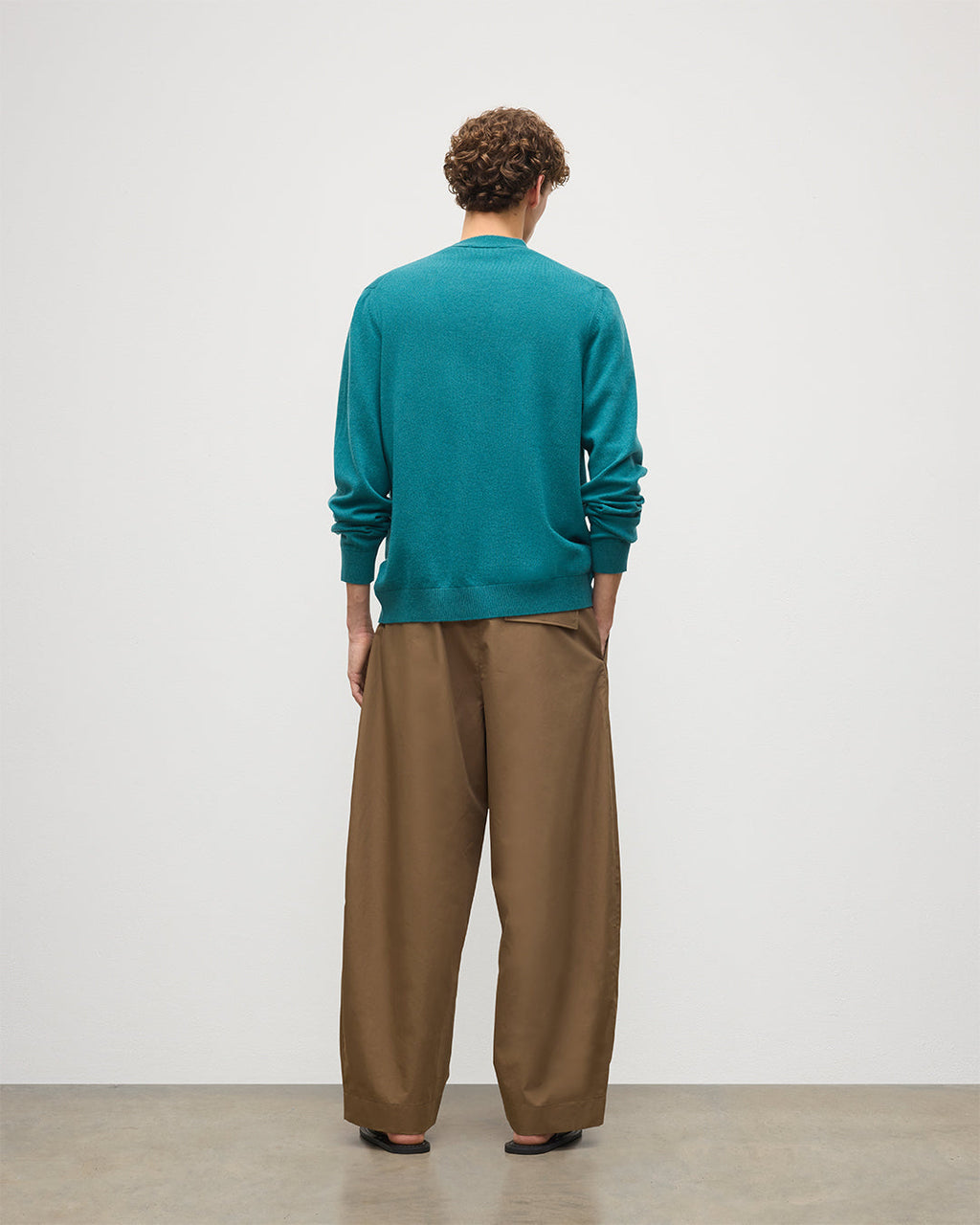 Johnstons of Elgin - Rory Green Classic Cashmere Cardigan