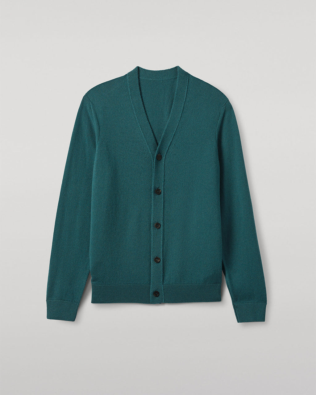 Johnstons of Elgin - Rory Green Classic Cashmere Cardigan