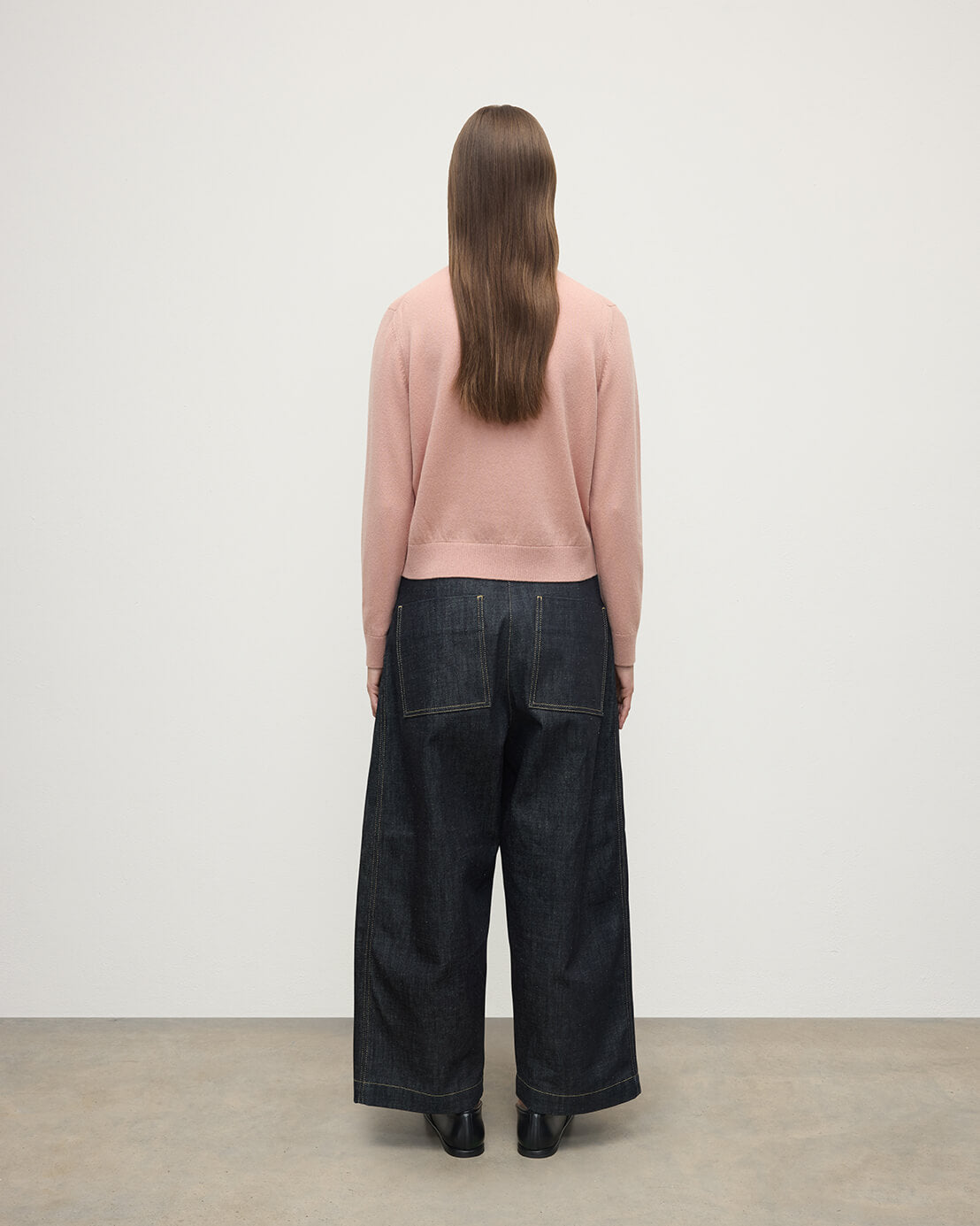 Johnstons of Elgin - Classic Cashmere Pink Roll Neck Jumper