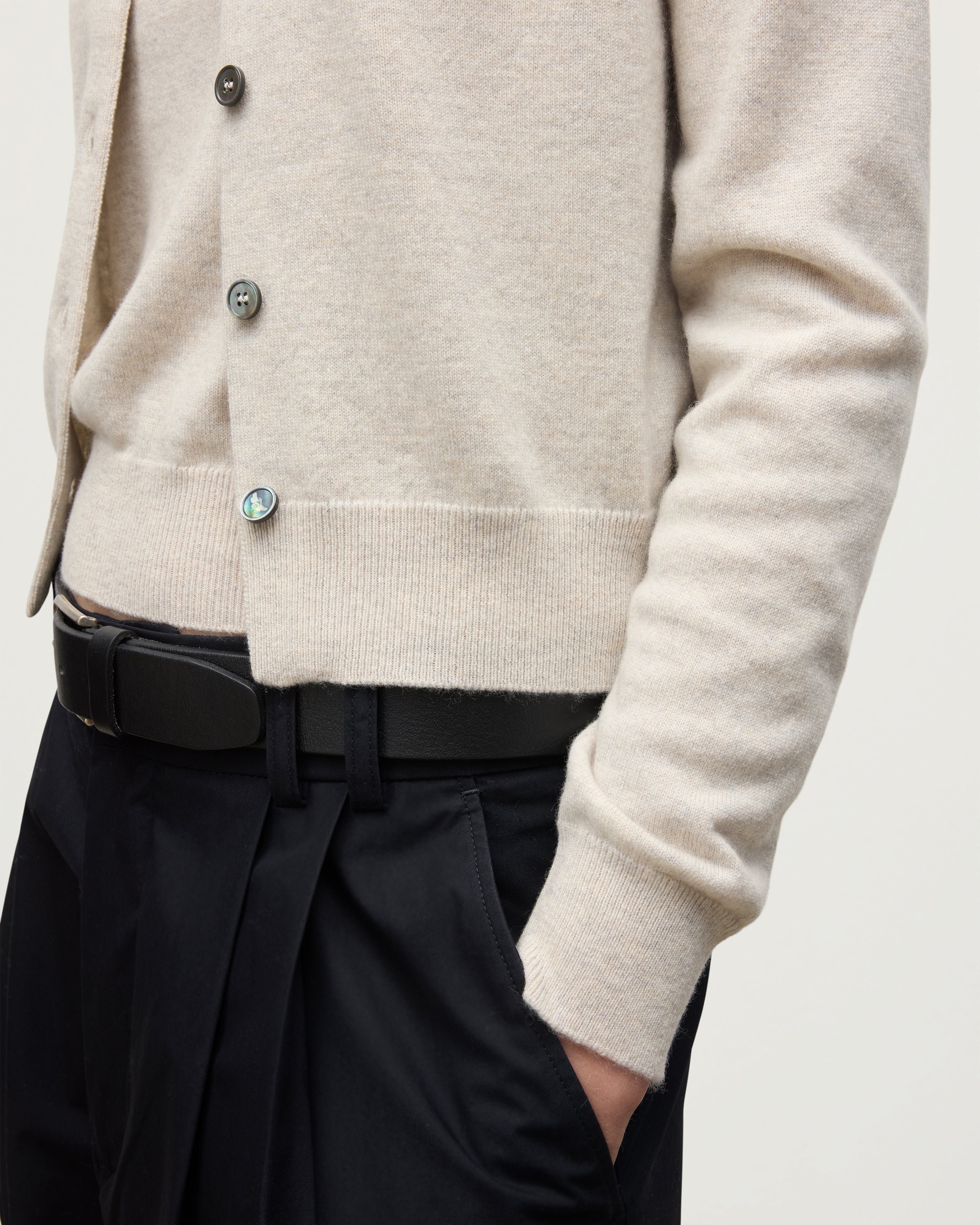 Johnstons of Elgin - Iris Natural Classic Cashmere Cardigan