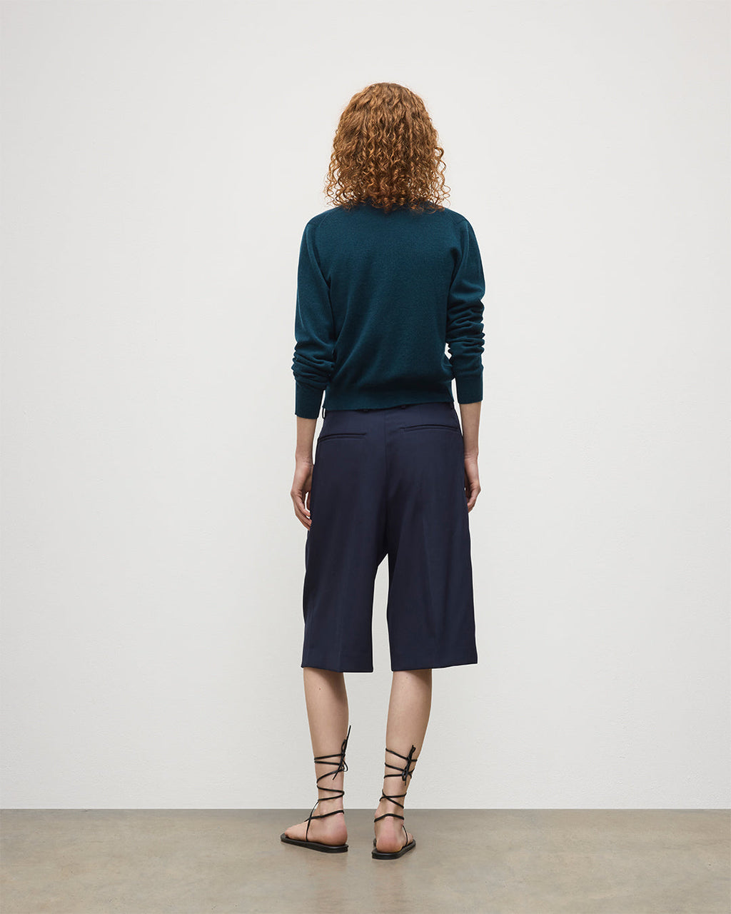 Johnstons of Elgin - Iris Bottle Green Classic Cashmere Cardigan