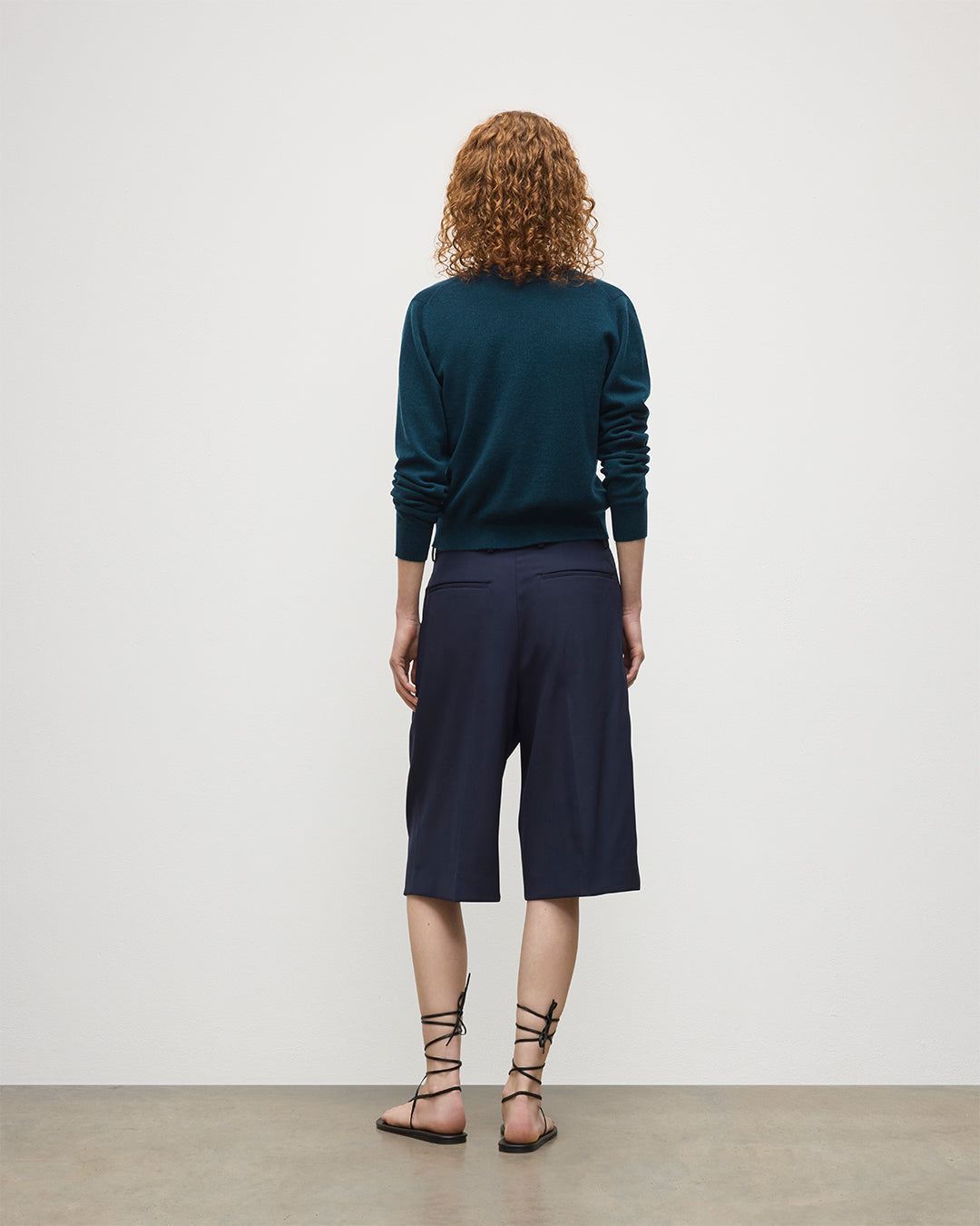 Johnstons of Elgin - Iris Bottle Green Classic Cashmere Cardigan