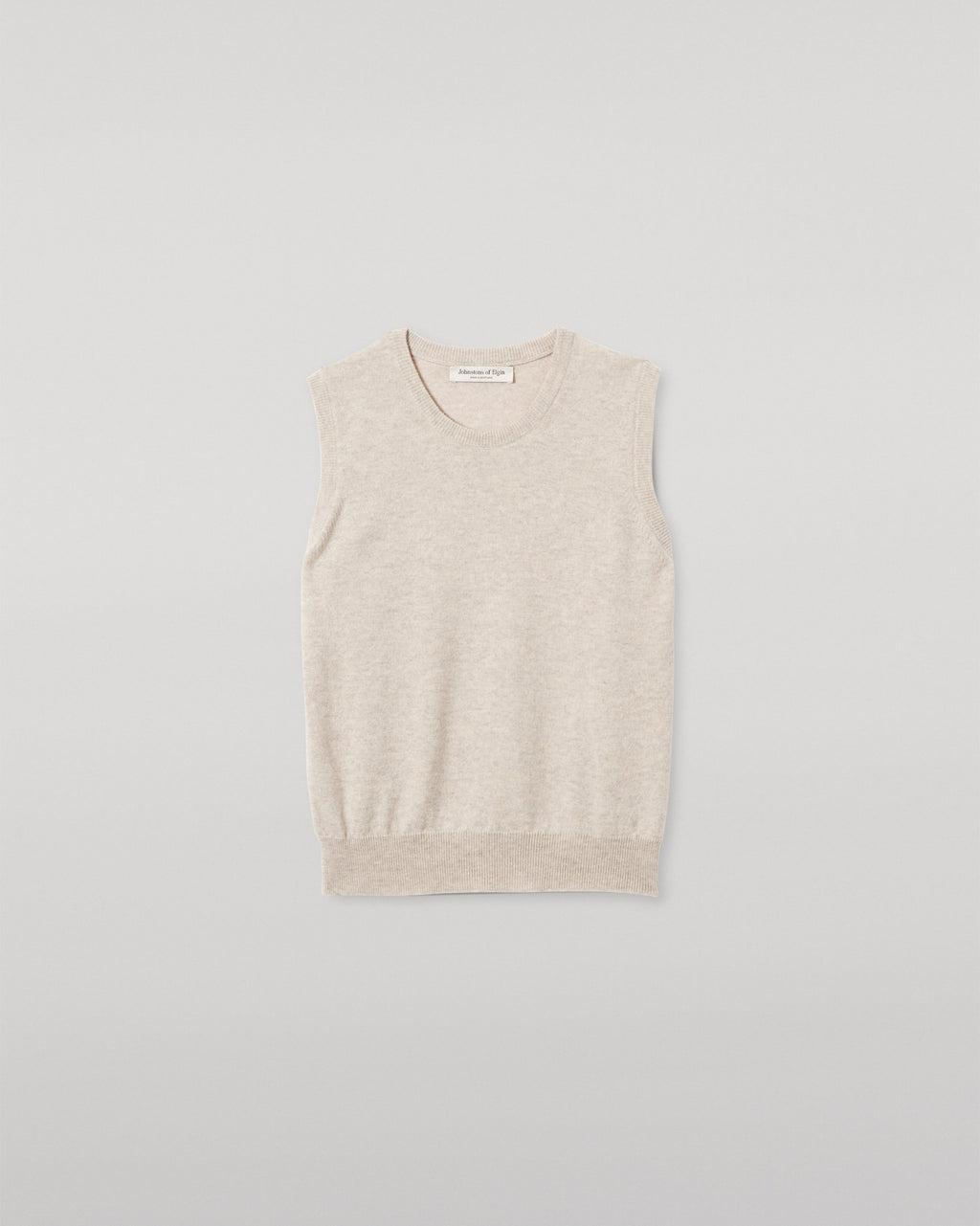Johnstons of Elgin - Iris Natural Classic Cashmere Tank
