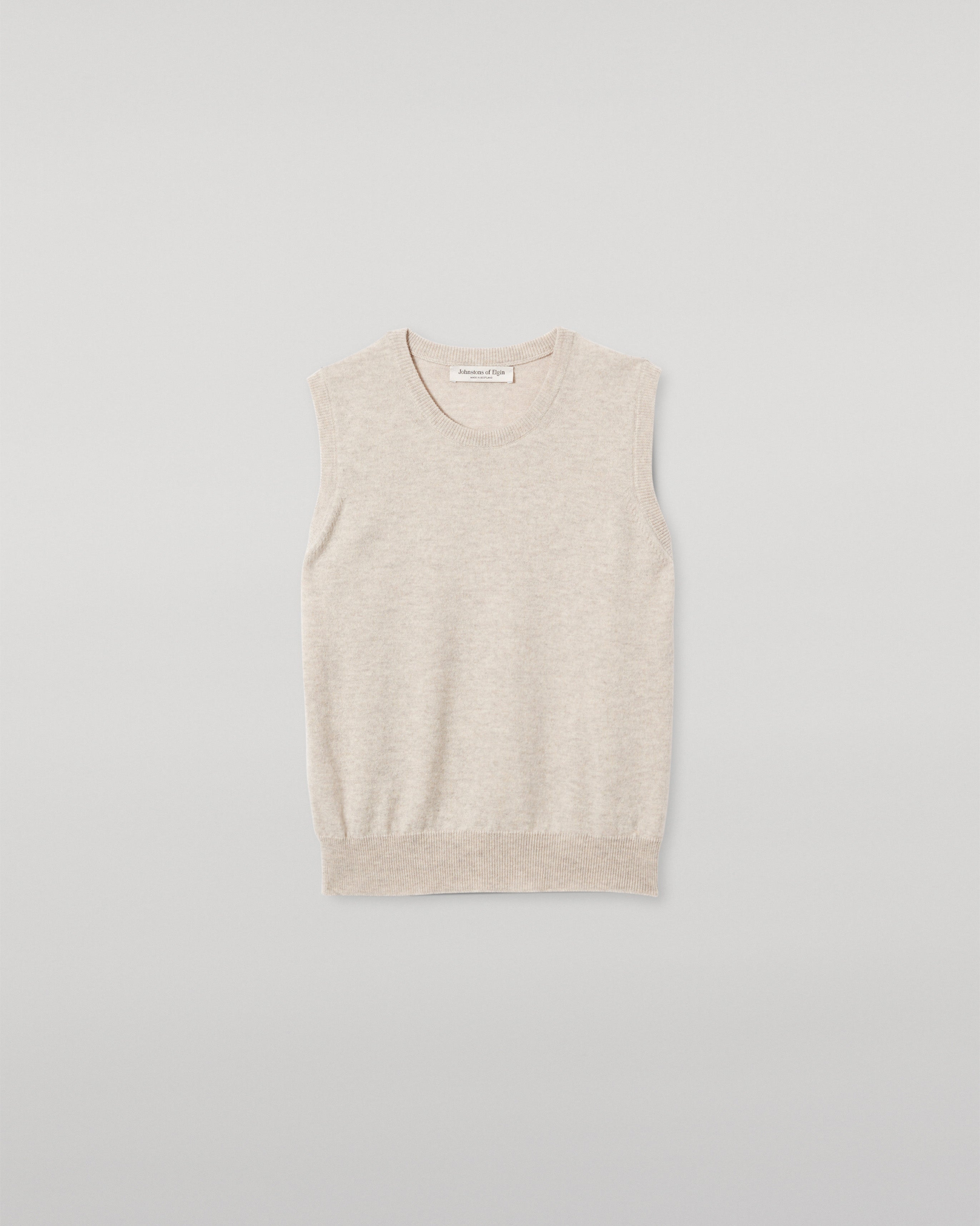 Johnstons of Elgin - Iris Natural Classic Cashmere Tank