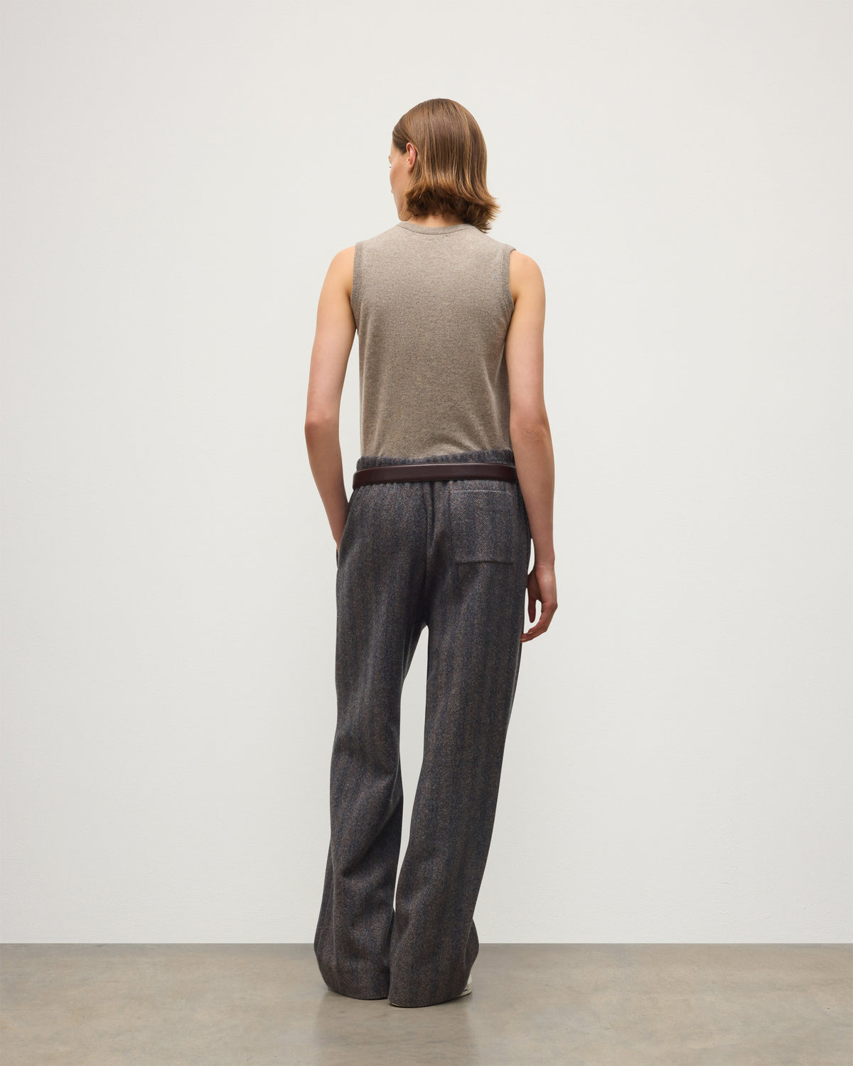 Johnstons of Elgin - Iris Classic Light Brown Cashmere Tank