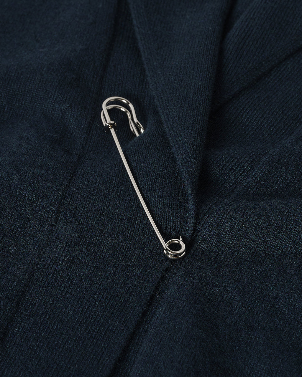 Johnstons of Elgin - Crathie Bottle Green Shawl Cashmere Cardigan