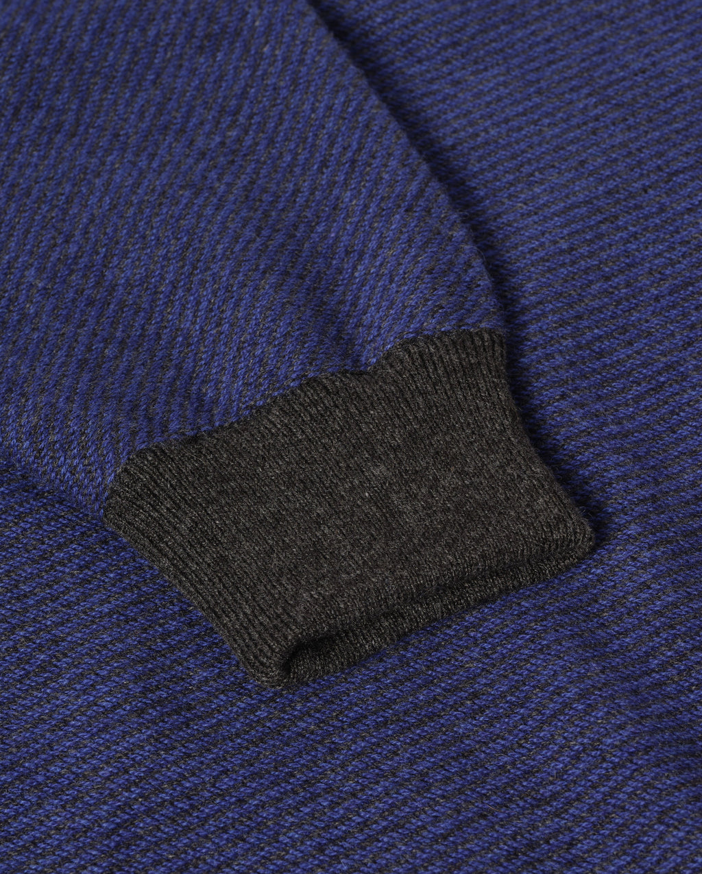 Johnstons of Elgin - Liddell Blue Cashmere Sweatshirt