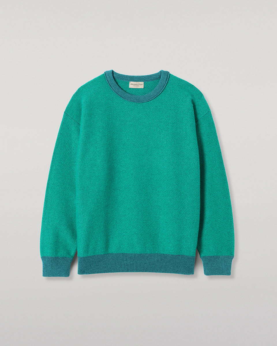 Johnstons of Elgin - Liddell Green Cashmere Sweatshirt