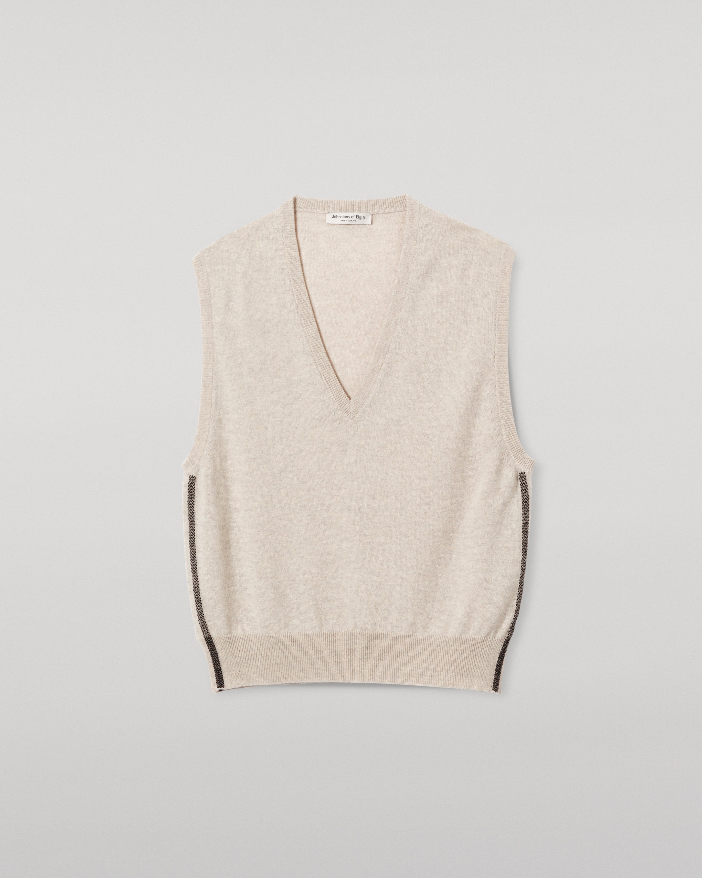 Johnstons of Elgin - Tilda Natural Cashmere Tank