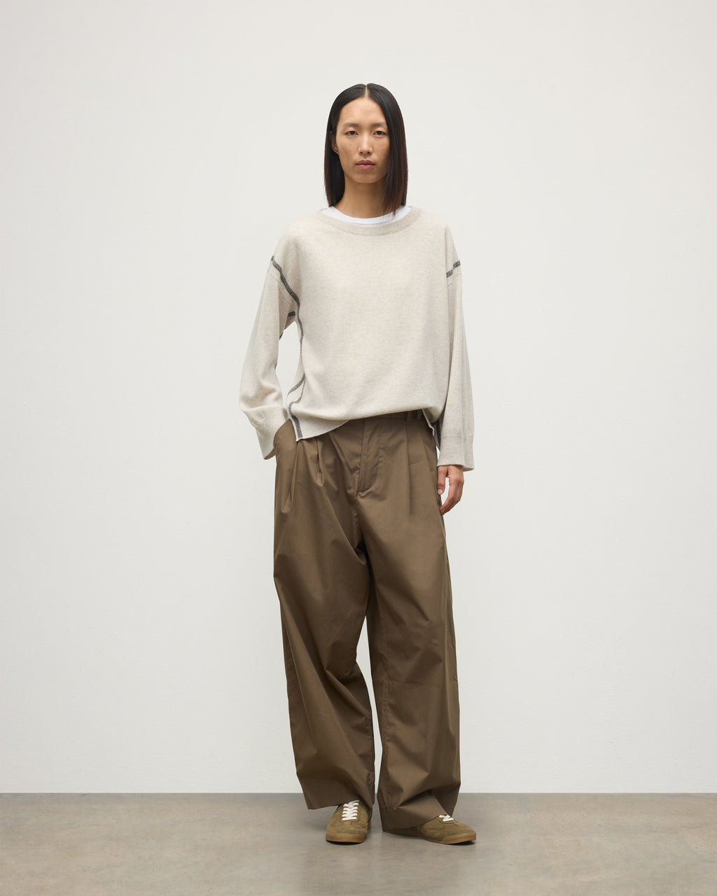 Johnstons of Elgin - Tilda Natural Cashmere Jumper