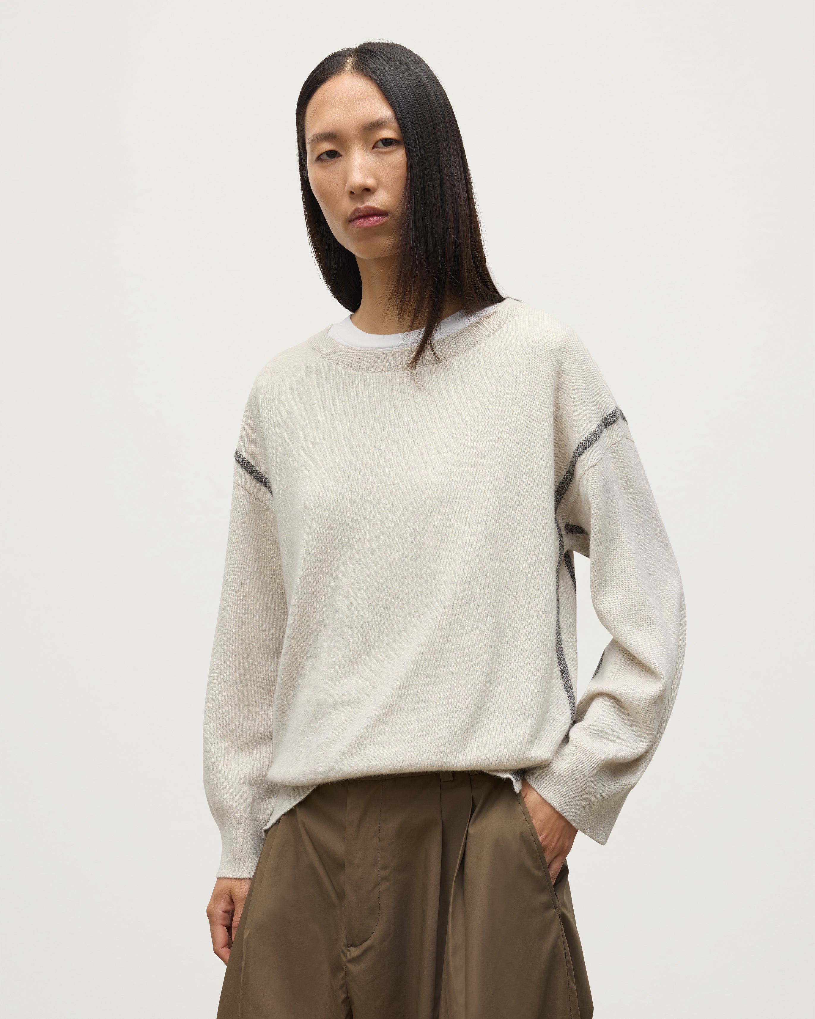 Johnstons of Elgin - Tilda Natural Cashmere Jumper