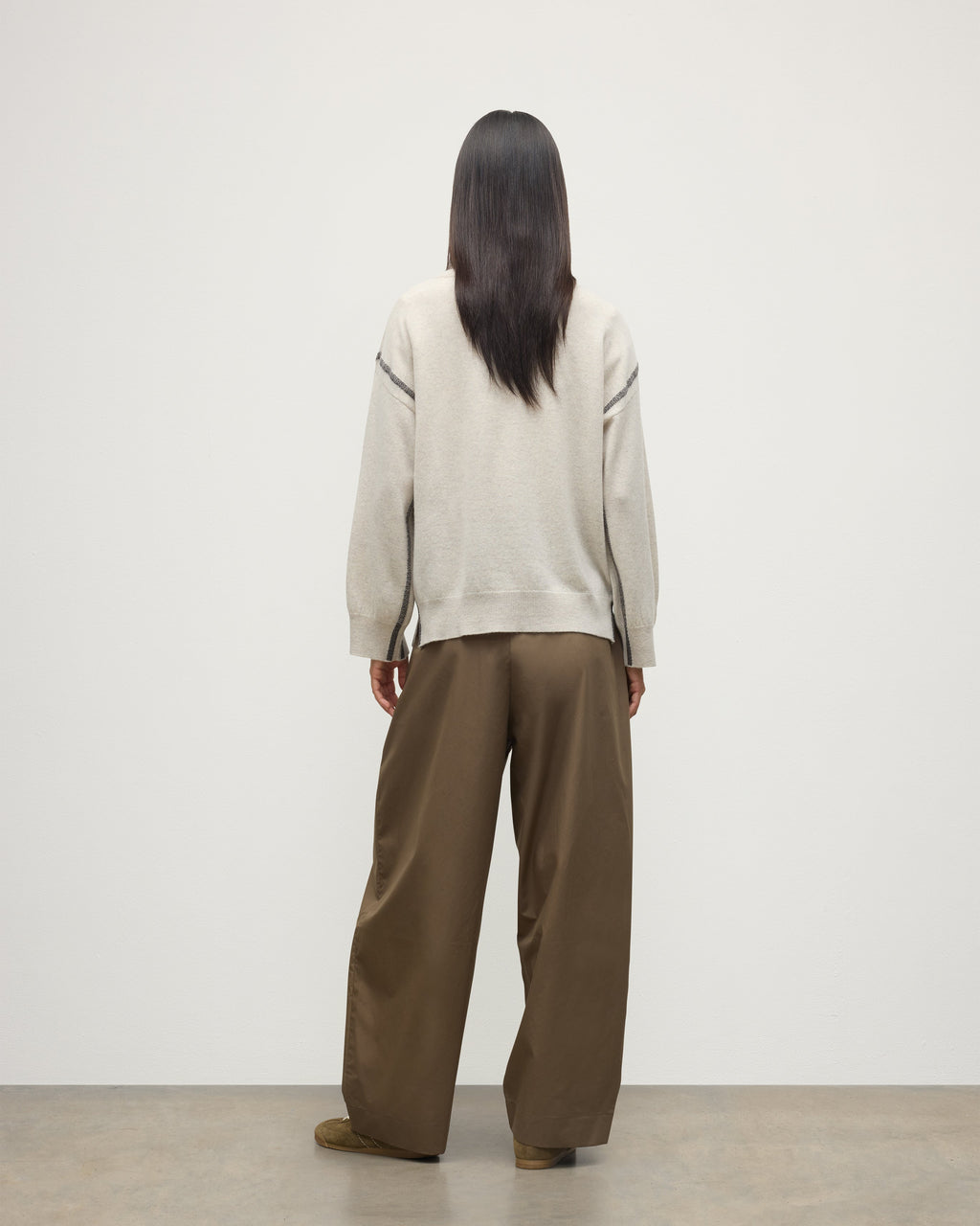 Johnstons of Elgin - Tilda Natural Cashmere Jumper