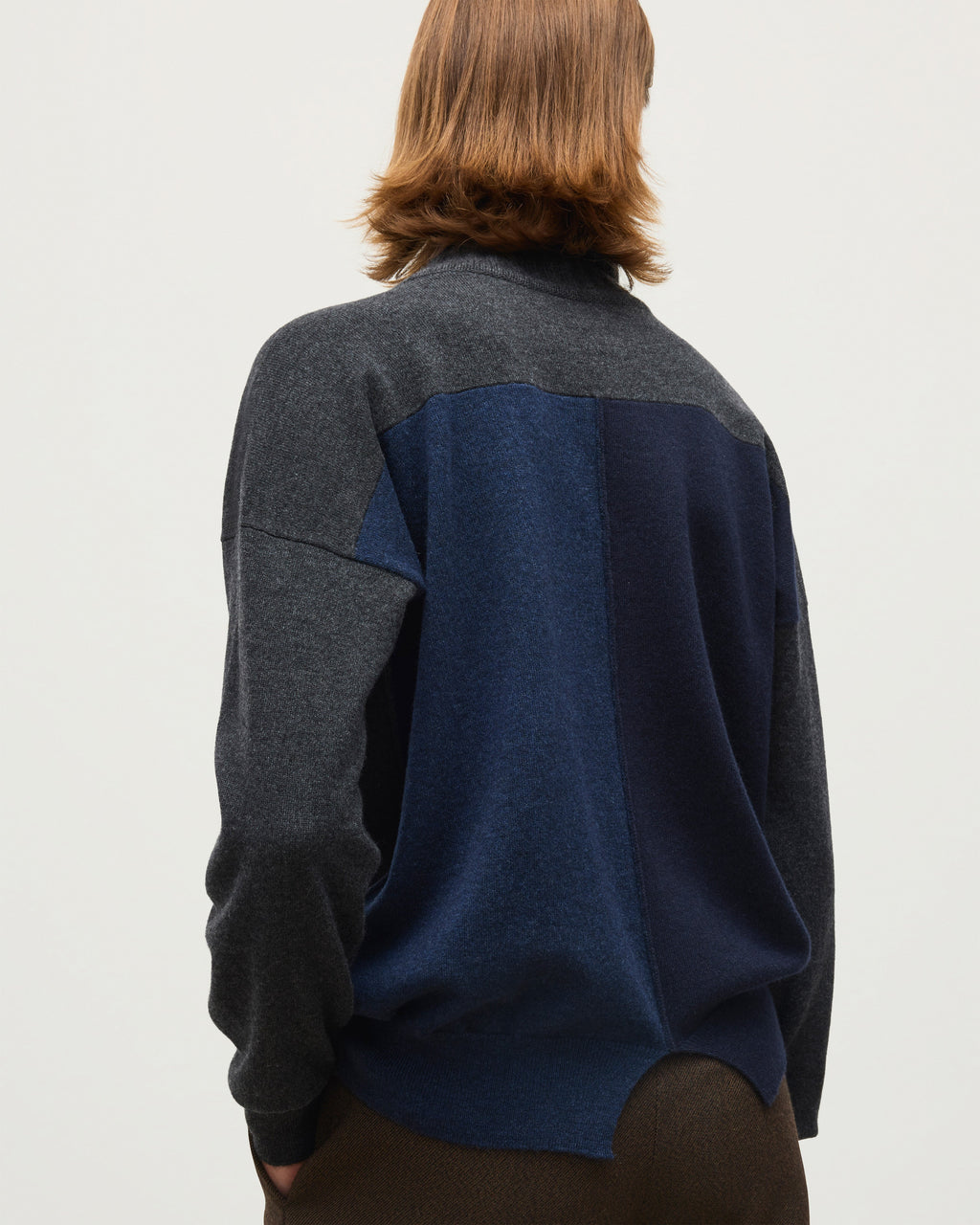 Johnstons of Elgin - Jessie Roll Neck Charcoal Cashmere Jumper