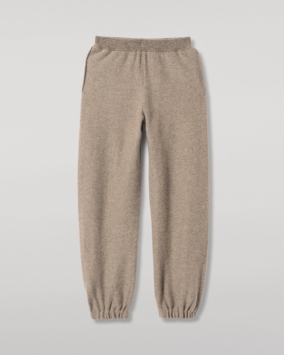 Johnstons of Elgin - Reel Brown Cashmere Trousers