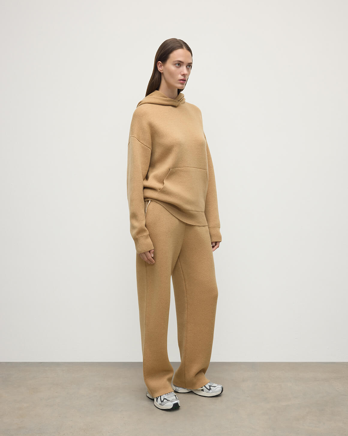 Johnstons of Elgin - Double - Face Camel Joggers