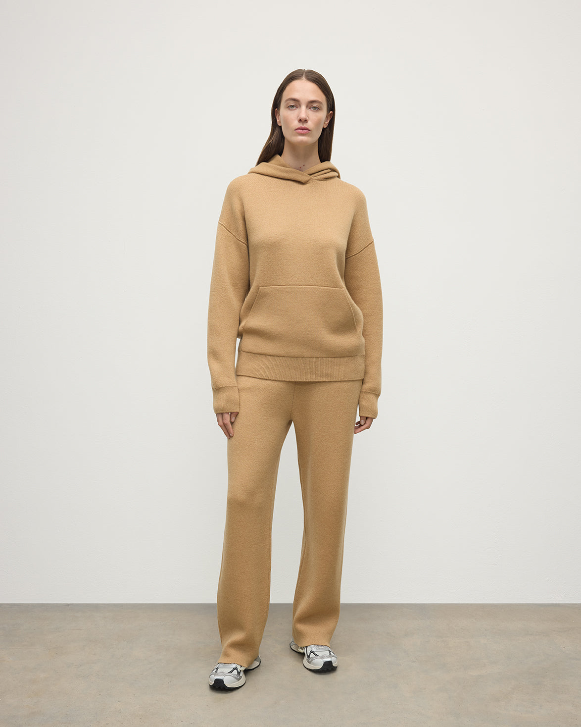 Johnstons of Elgin - Double - Face Camel Joggers