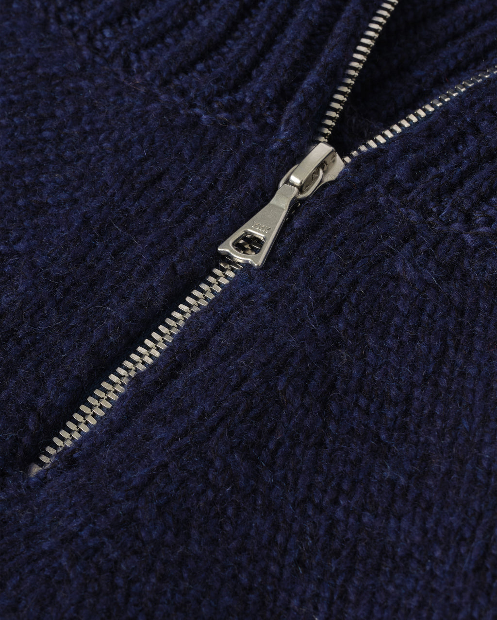 Johnstons of Elgin - Mellis Dark Blue Marble Cashmere & Cotton Jumper