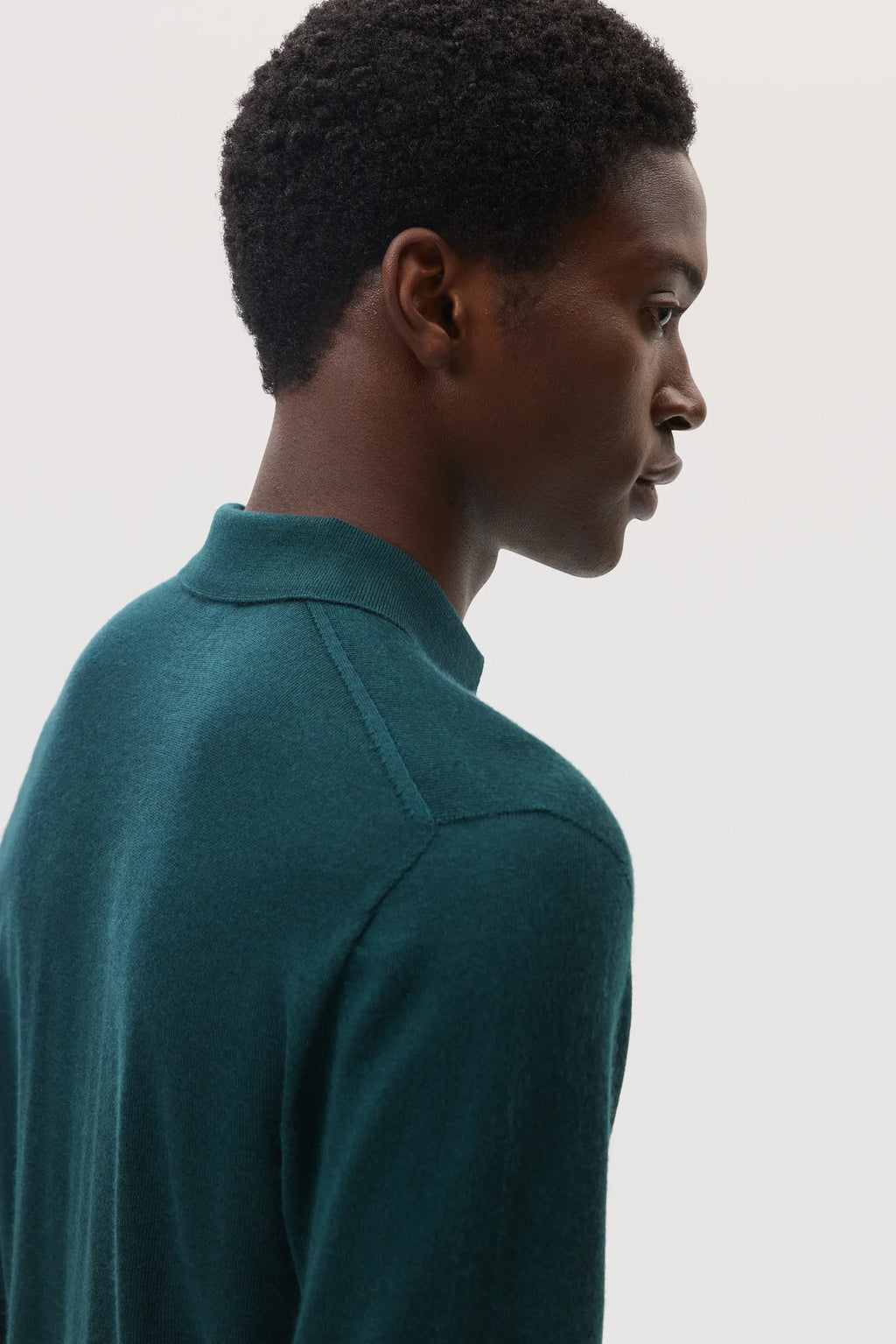 Johnstons of Elgin - Superfine Cashmere Silk Poloshirt