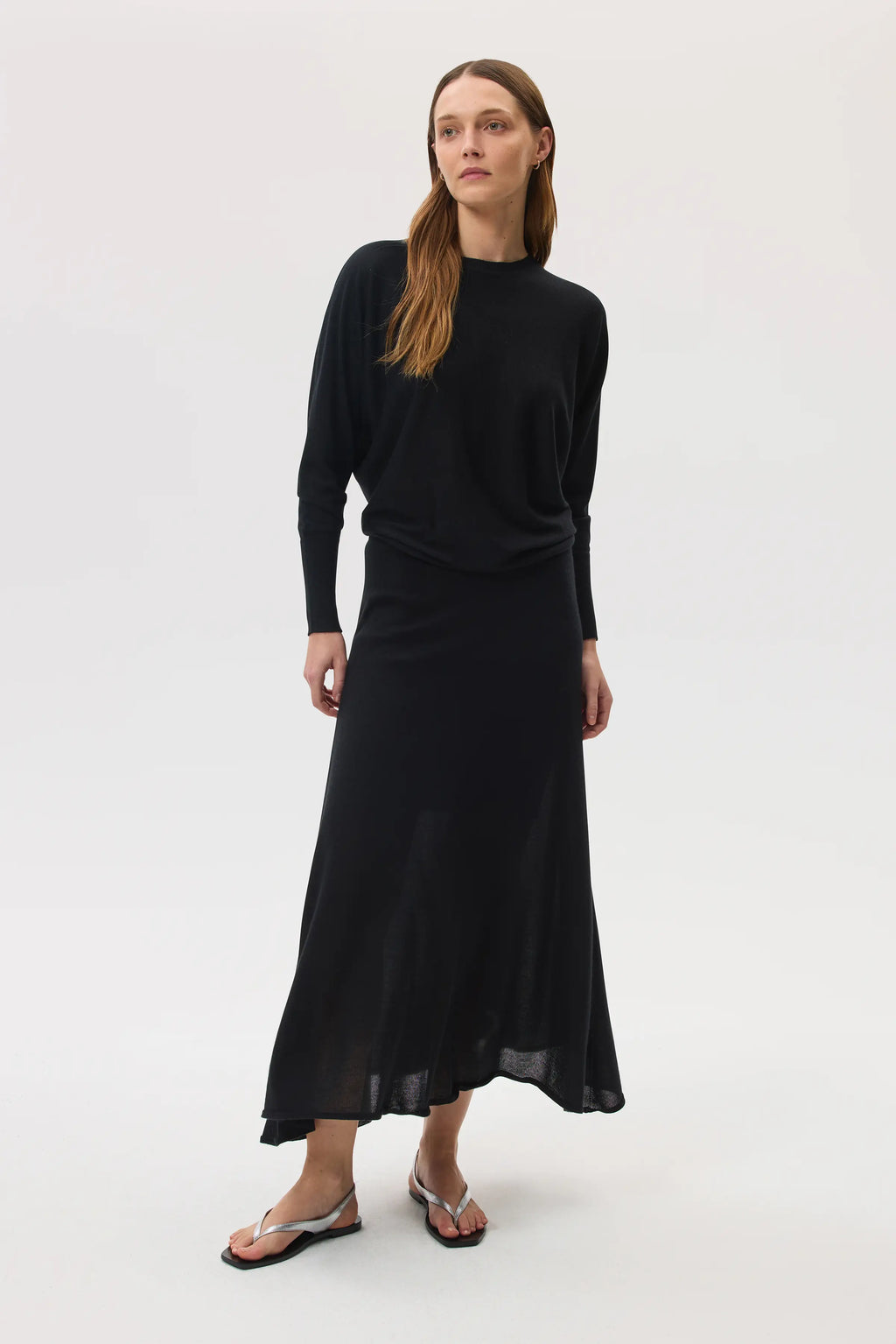 Johnstons of Elgin - Cashmere Silk Batwing Jumper