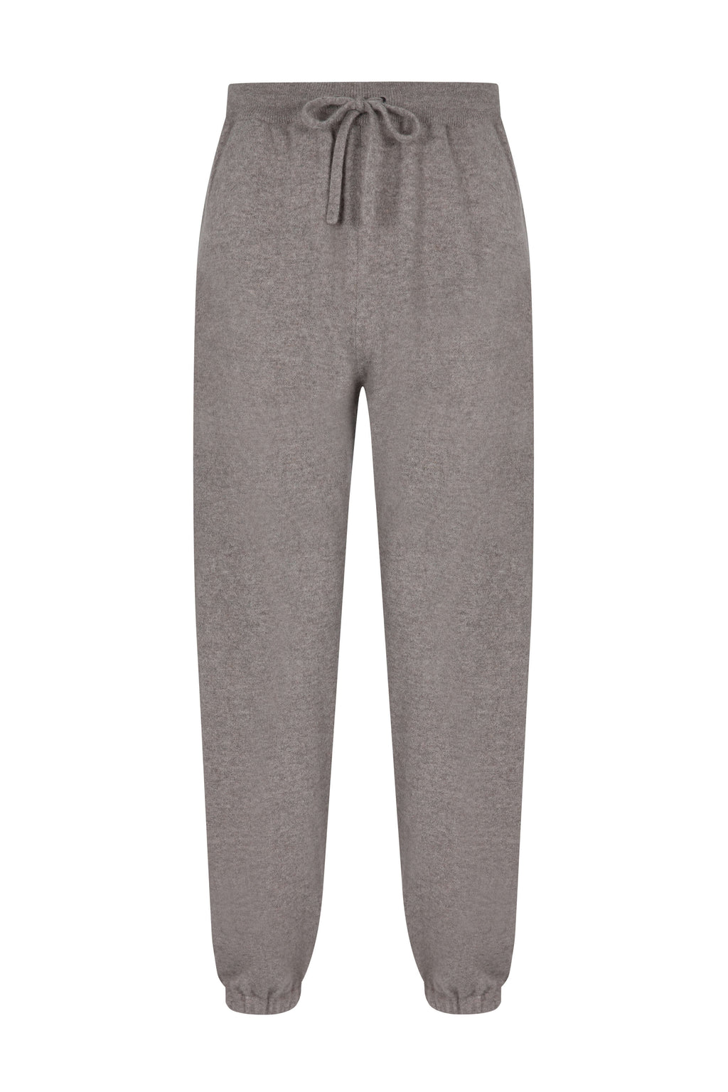 Johnstons of Elgin - Performance Cashmere Cuffed Light Brown Joggers